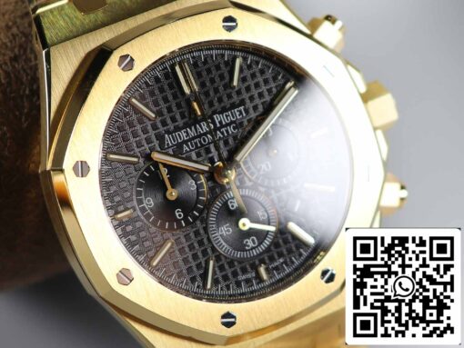 Audemars Piguet Royal Oak 26331 1:1 Best Edition OM Factory Black Dial Yellow Gold – Image 6