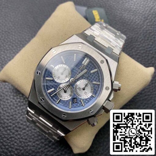 Audemars Piguet Royal Oak 26331  1:1 Best Edition OM Factory Blue Dial Stainless Steel - Image 7