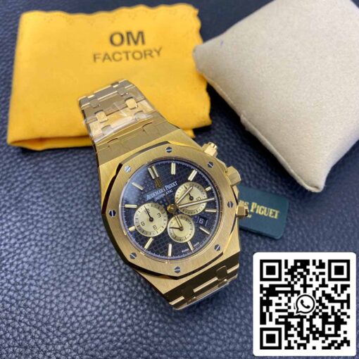 Audemars Piguet Royal Oak 26331  1:1 Best Edition OM Factory Black Dial Stainless Steel Yellow Gold - Image 5