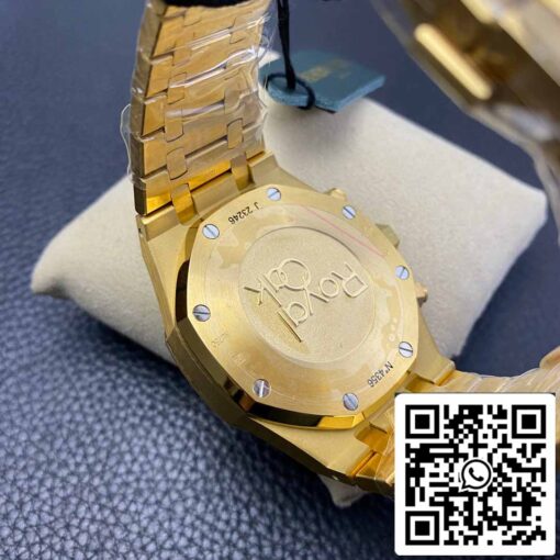 Audemars Piguet Royal Oak 26331  1:1 Best Edition OM Factory Black Dial Stainless Steel Yellow Gold - Image 4