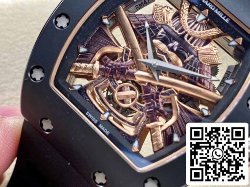 Richard Mille The Time Of The Samurai RM 47 1:1 Best Edition YS Factory Tourbillon Watch - Image 11