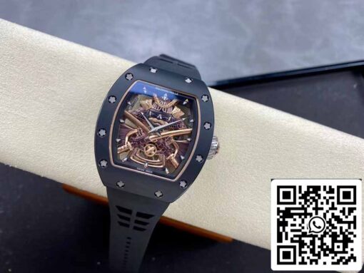 Richard Mille The Time Of The Samurai RM 47 1:1 Best Edition YS Factory Tourbillon Watch - Image 9