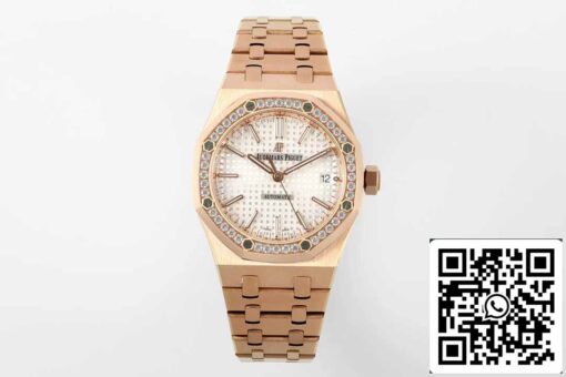 Audemars Piguet 15451OR.ZZ.1256OR.01 IP Factory 1:1 Best Edition White Dial Rose Gold