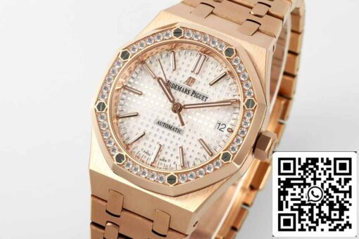 Audemars Piguet 15451OR.ZZ.1256OR.01 IP Factory 1:1 Best Edition White Dial Rose Gold - Image 8