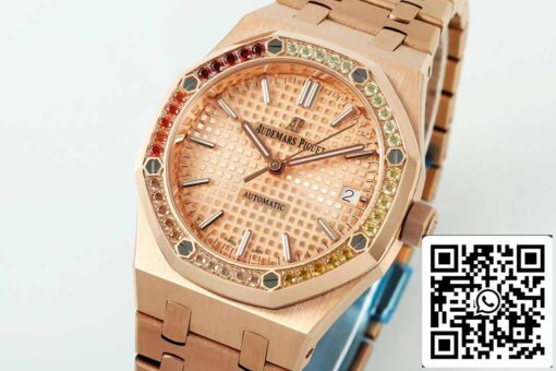 Audemars Piguet 15451OR.YY.1256OR.01 IP Factory 1:1 Best Edition Rainbown Bezel - Image 8