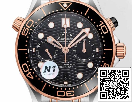 Omega Seamaster 210.20.44.51.01.001 Co‑Axial Master 44 mm 1:1 Best Edition N1 Factory - Image 2