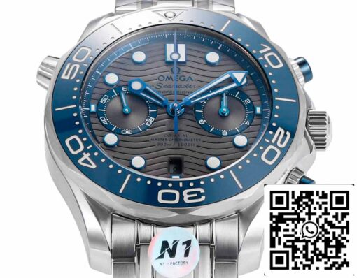 Omega Seamaster 210.30.44.51.06.001  Diver 300m 1:1 Best Edition N1 Factory - Image 5