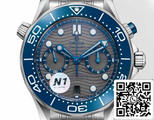 Omega Seamaster 210.30.44.51.06.001  Diver 300m 1:1 Best Edition N1 Factory - Image 2