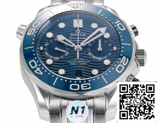 Omega Seamaster Collection 210.30.44.51.03.001 1:1 Best Edition N1 Factory Blue Dial - Image 5