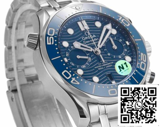 Omega Seamaster Collection 210.30.44.51.03.001 1:1 Best Edition N1 Factory Blue Dial - Image 3