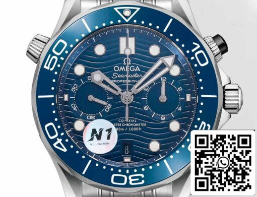 Omega Seamaster Collection 210.30.44.51.03.001 1:1 Best Edition N1 Factory Blue Dial - Image 2