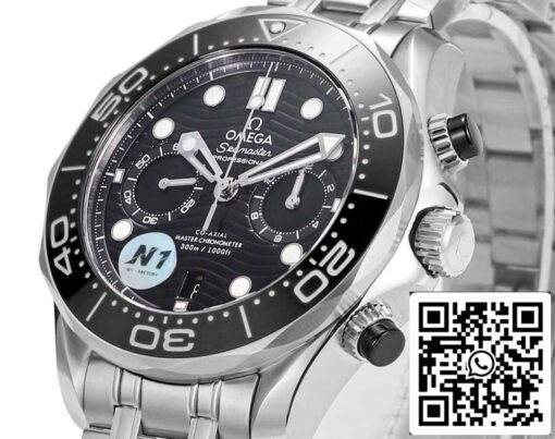 Omega Seamaster 210.30.44.51.01.001 Diver 300m 1:1 Best Edition N1 Factory Black Dial - Image 4