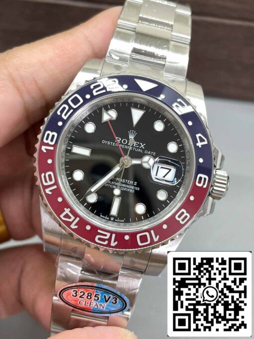 Rolex GMT Master II M126710BLRO-0001 Oyster Strap 1:1 Best Edition Clean Factory newest Version 2024 - Image 4