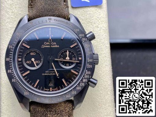 Omega Speedmaster 311.92.44.51.01.006 Moonwatch 1:1 Best Edition N1 Factory Brown Leather Strap