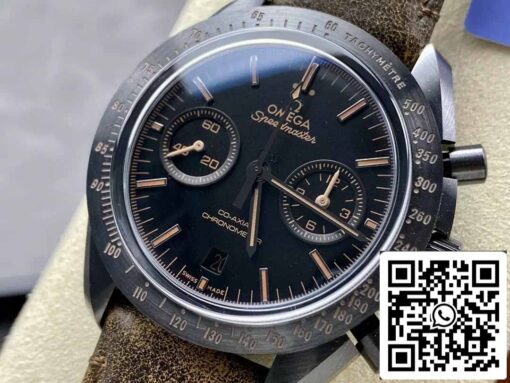 Omega Speedmaster 311.92.44.51.01.006 Moonwatch 1:1 Best Edition N1 Factory Brown Leather Strap - Image 9