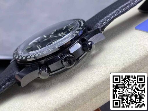 Omega Speedmaster 311.92.44.51.01.007 Moonwatch 1:1 Best Edition N1 Factory Black Leather Strap - Image 5