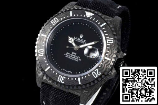 DiW Rolex Submariner GHOST Rolex DiW Black Water Ghost M126600 1:1 Best Edition Diw Factory V2 - Image 8