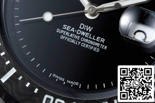 DiW Rolex Submariner GHOST Rolex DiW Black Water Ghost M126600 1:1 Best Edition Diw Factory V2 - Image 6