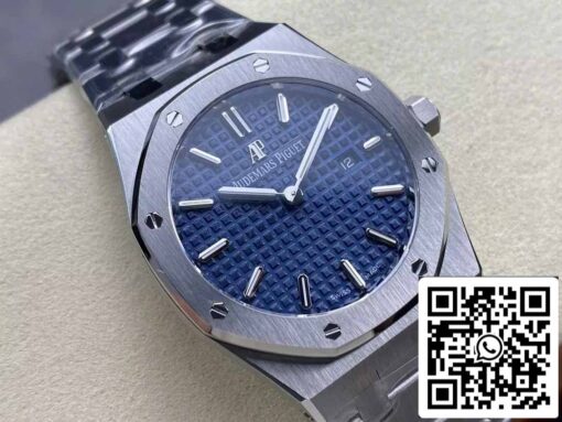 Audemars Piguet 67651 Quartz 33mm 1:1 Best Edition ZF Factory Blue Dial Stainless Steel - Image 2