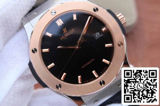 Hublot Classic Fusion 542.NO.1181.LR 1:1 Best Edition JJ Factory Black Dial - Image 3