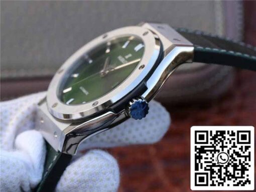 Hublot Classic Fusion 542.NX.8970.LR 1:1 Best Edition JJ Factory Green Dial - Image 6