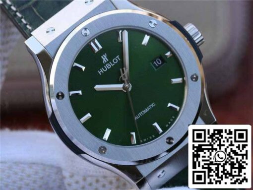 Hublot Classic Fusion 542.NX.8970.LR 1:1 Best Edition JJ Factory Green Dial - Image 4