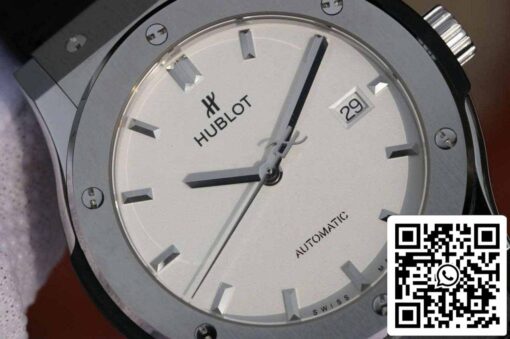 Hublot Classic Fusion 542.NX.2611.LR 1:1 Best Edition JJ Factory White Dial - Image 3