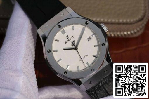 Hublot Classic Fusion 542.NX.2611.LR 1:1 Best Edition JJ Factory White Dial - Image 2