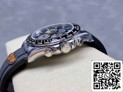 Rolex Cosmograph Daytona m126519 1:1 Best Edition QF Factory 4131 Movement Black Dial - Image 6