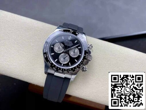 Rolex Cosmograph Daytona m126519 1:1 Best Edition QF Factory 4131 Movement Black Dial - Image 4