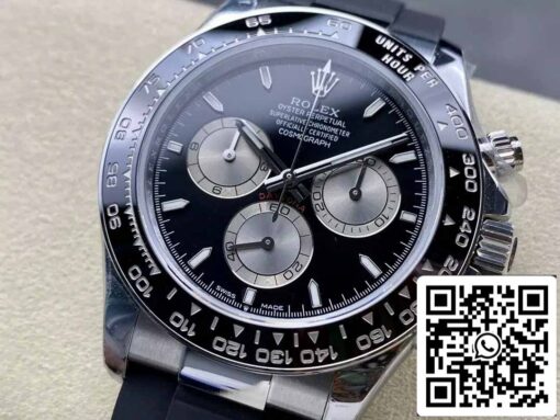 Rolex Cosmograph Daytona m126519 1:1 Best Edition QF Factory 4131 Movement Black Dial - Image 3