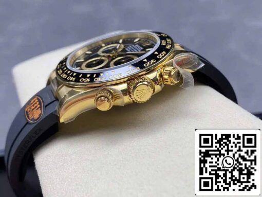 Rolex Cosmograph Daytona m126518 1:1 Best Edition QF Factory 4131 Movement Black dial and Gold – Bild 6