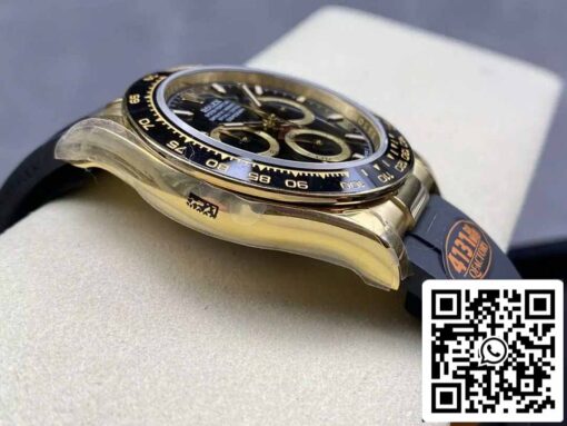 Rolex Cosmograph Daytona m126518 1:1 Best Edition QF Factory 4131 Movement Black dial and Gold – Bild 5