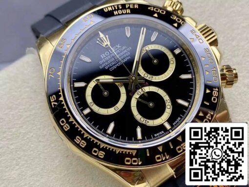 Rolex Cosmograph Daytona m126518 1:1 Best Edition QF Factory 4131 Movement Black dial and Gold – Bild 2