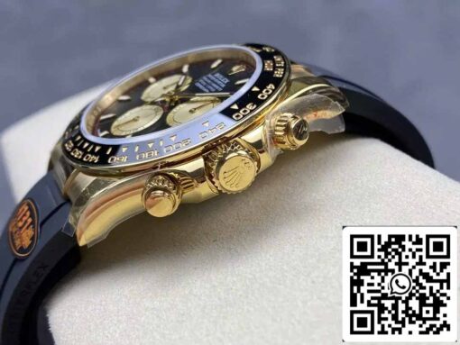 Rolex Cosmograph Daytona m126518 1:1 Best Edition QF Factory 4131 Movement Black Dial and Yellow Gold – Bild 4