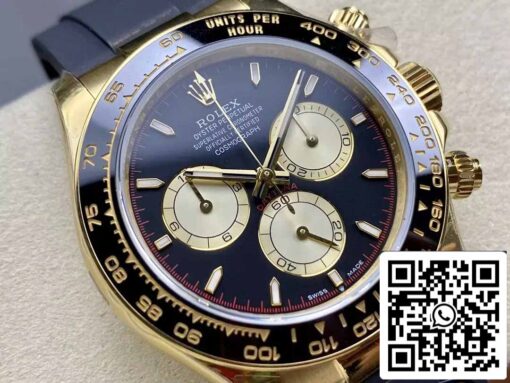 Rolex Cosmograph Daytona m126518 1:1 Best Edition QF Factory 4131 Movement Black Dial and Yellow Gold – Bild 2