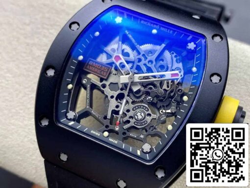 Richard Mille RM035 Rafa Americas Edition 1:1 Best Edition Sonic Factory V3 Black Ceramic - Image 8