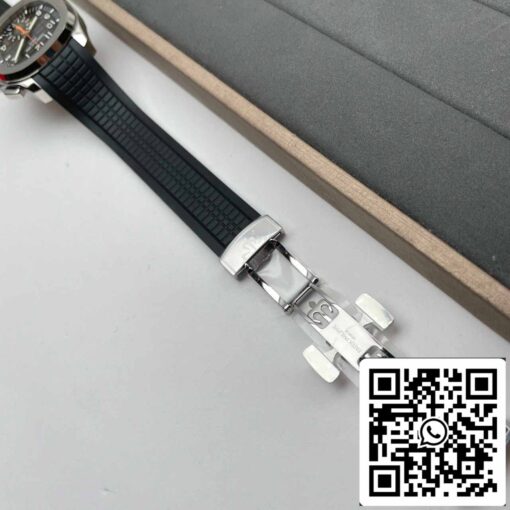 Patek Philippe Aquanaut 5968A-001 Black Rubber Strap 1:1 Best Edition OM Factory - Image 9