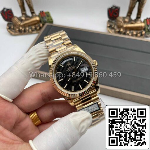 Rolex Day Date 40 Gold  228238-0007 1:1 Best Edition QF Factory CounterWeight Version - Image 9