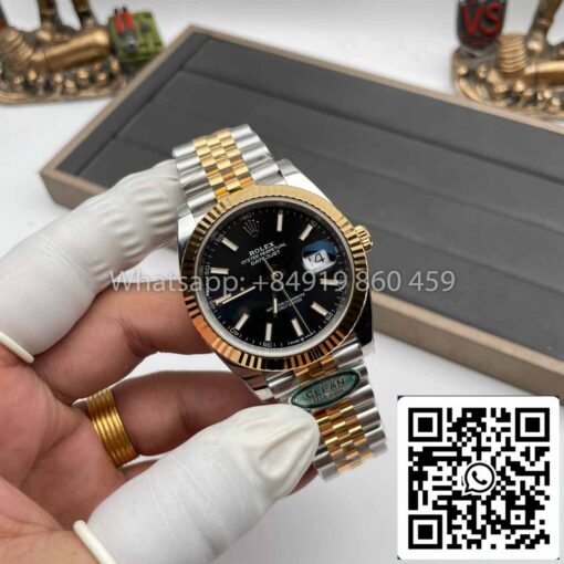 Rolex Datejust 41MM M126333-0014 1:1 Best Edition Clean Factory Yellow Gold  2024 - Image 8