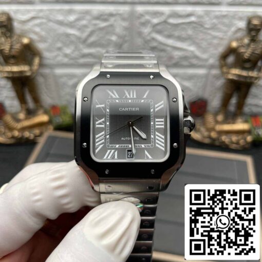 Cartier Santos WSSA0037 1:1 Best Edition BV Factory Included Leather Strap - Image 7