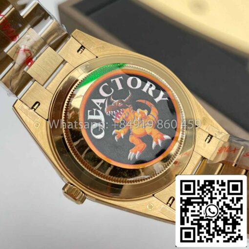 Rolex Day Date 40 Gold  228238-0007 1:1 Best Edition QF Factory CounterWeight Version - Image 3