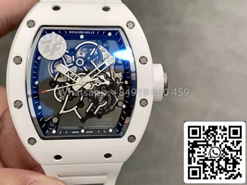 RICHARD MILLE  RM055  ZF Factory newest Version 2024 1:1 Best Edition Ceramic Case