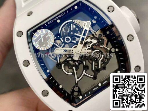 RICHARD MILLE  RM055  ZF Factory newest Version 2024 1:1 Best Edition Ceramic Case - Image 7