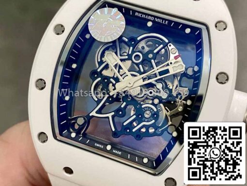 RICHARD MILLE  RM055  ZF Factory newest Version 2024 1:1 Best Edition Ceramic Case - Image 8