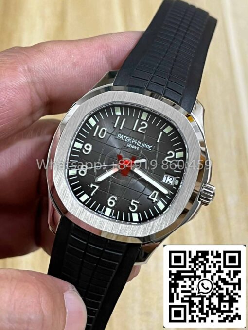 Patek Philippe Aquanaut 5167A-001 1:1 Best Clone 3K Factory Black Dial V3 new Buckle - Image 4