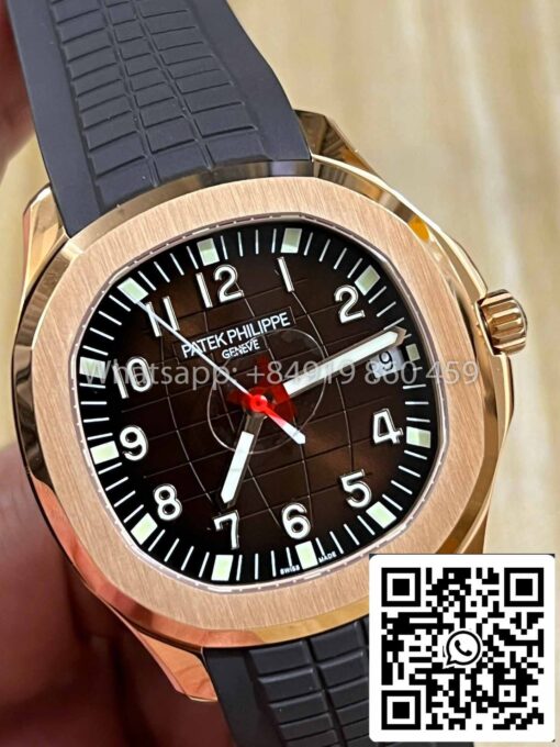 Patek Philippe Aquanaut 5167R-001 1:1 Best Clone 3K Factory V3 new buckle - Image 3