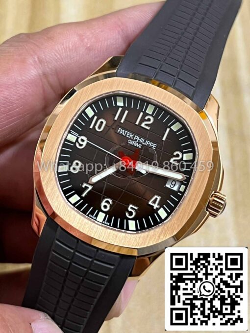 Patek Philippe Aquanaut 5167R-001 1:1 Best Clone 3K Factory V3 new buckle - Image 4