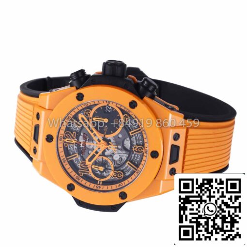 Hubot Big Bang Unico Orange Ceramic 441.CU.5910.RX BBF Factory 1:1 Best Clone - Image 4