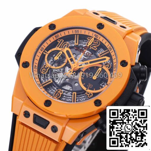 Hubot Big Bang Unico Orange Ceramic 441.CU.5910.RX BBF Factory 1:1 Best Clone - Image 5